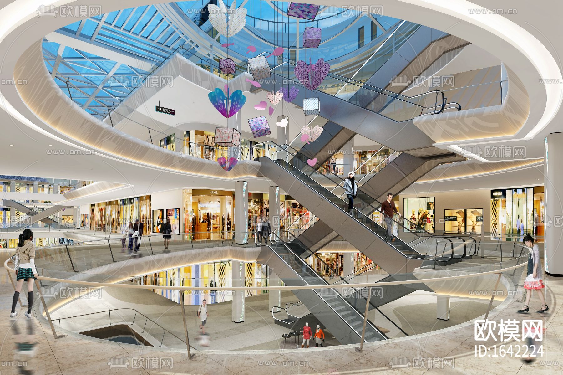 云南蒙自-南湖荟第一城概念方案下载（渲染图2）