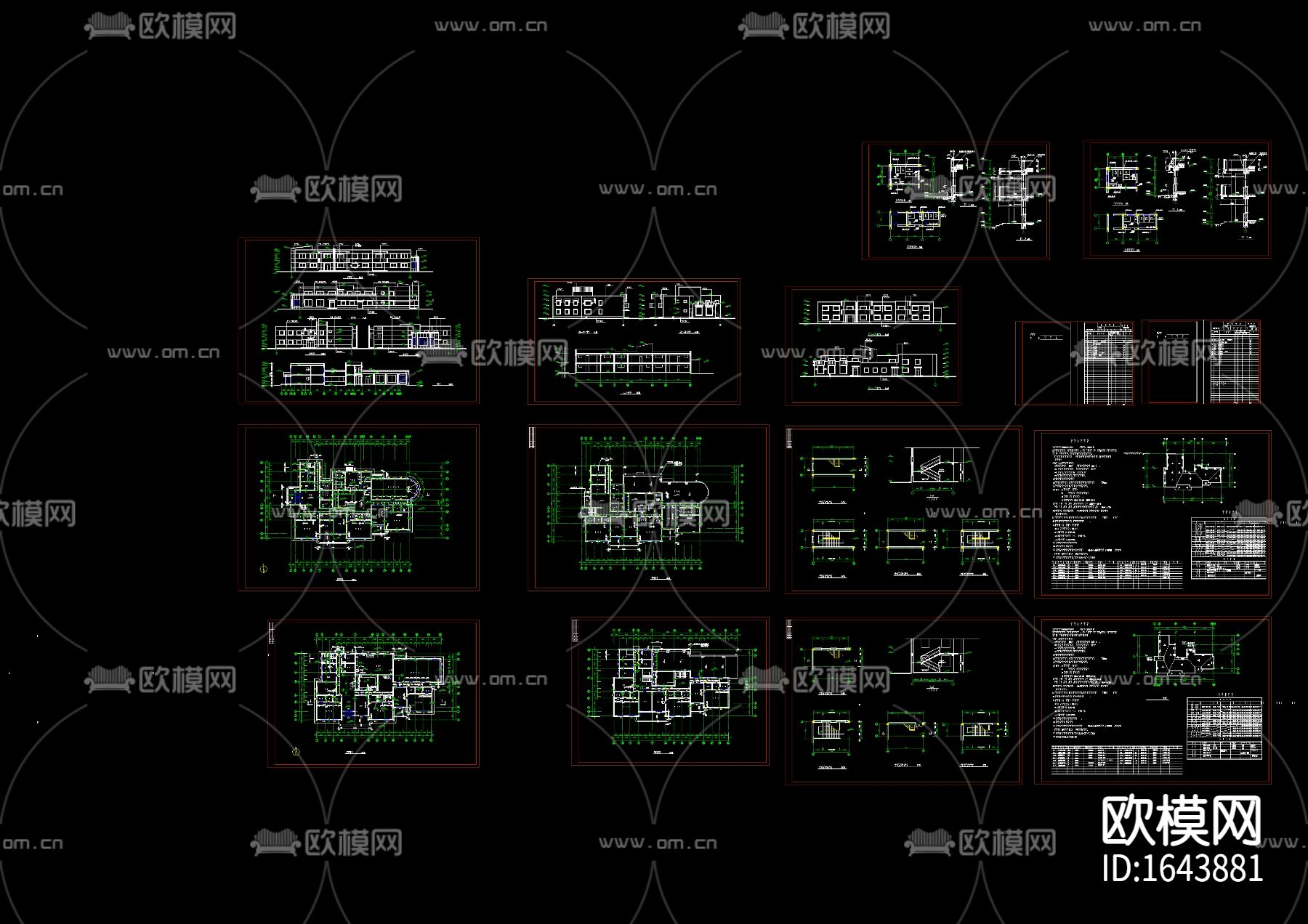 六班幼儿园建筑图下载