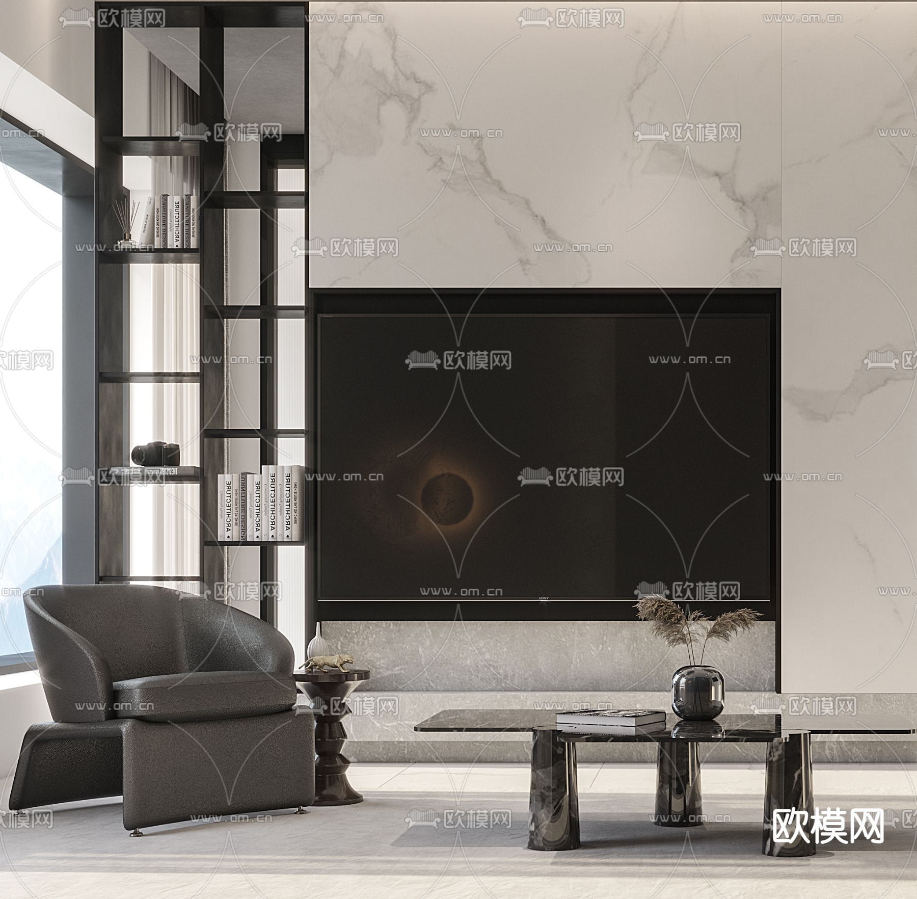 现代家居展厅3d模型