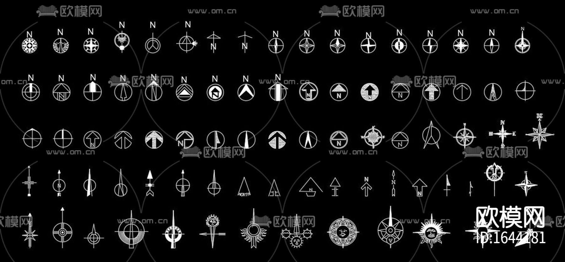 指南针cad图库下载（渲染图9）