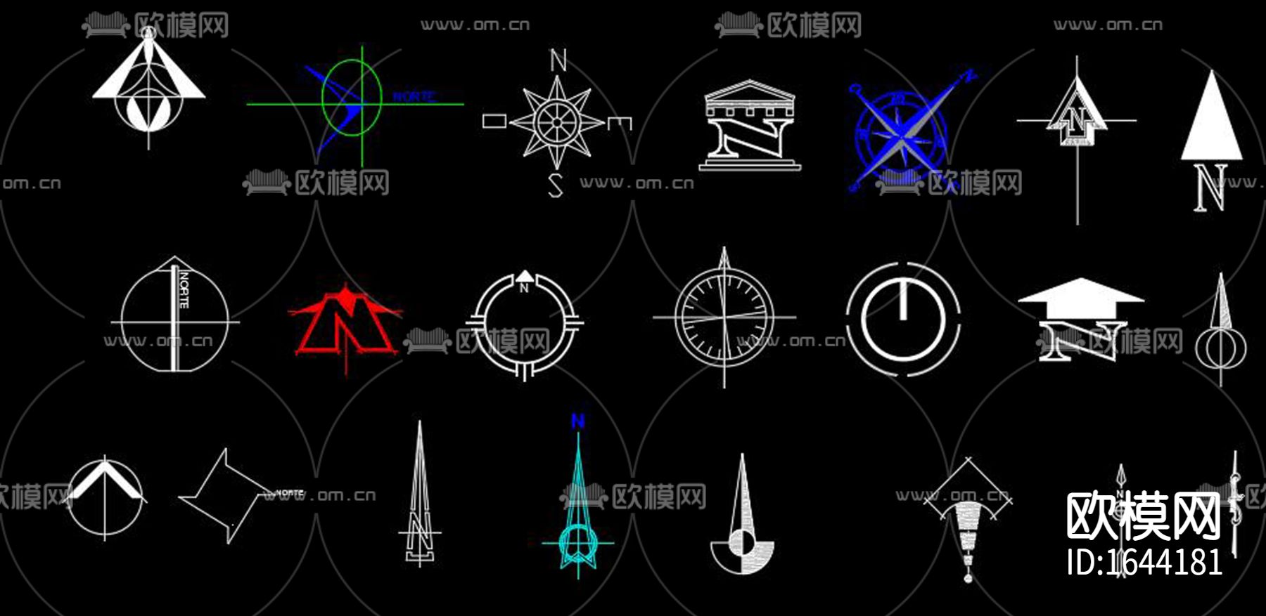 指南针cad图库下载（渲染图4）