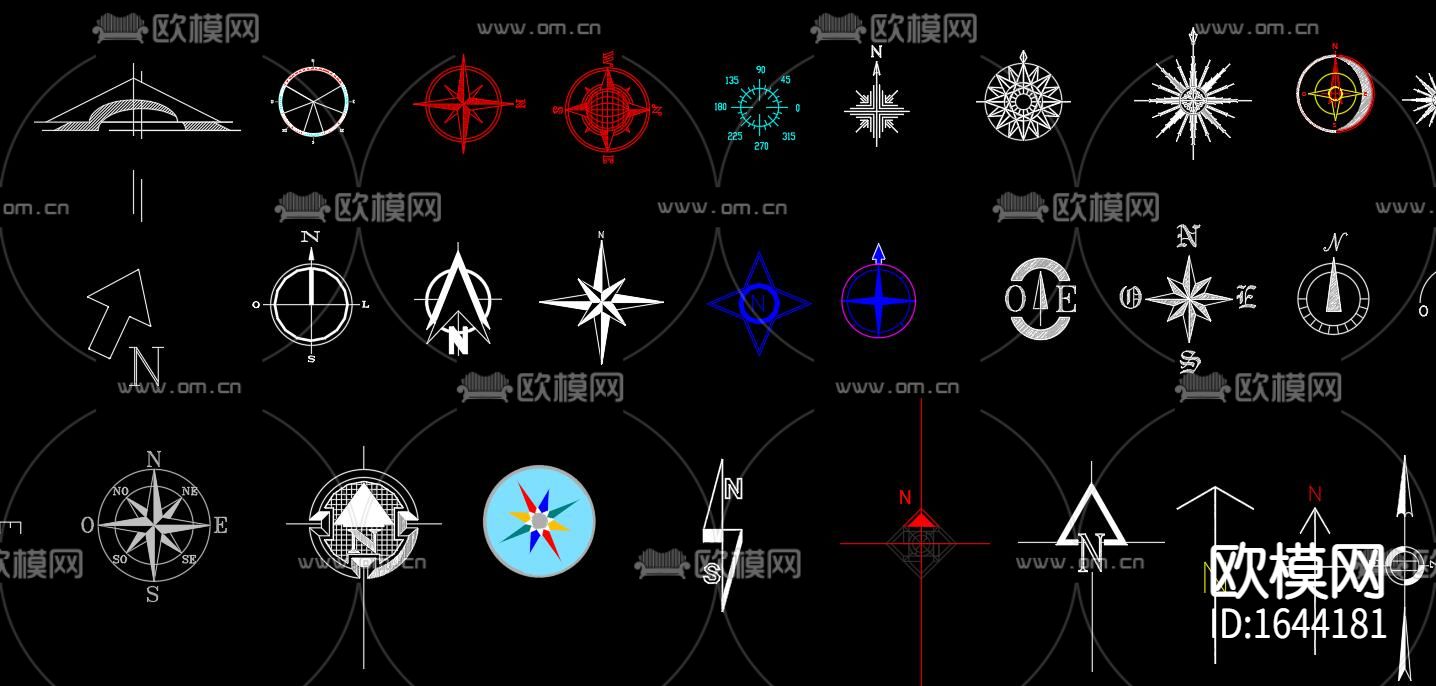 指南针cad图库下载（渲染图2）
