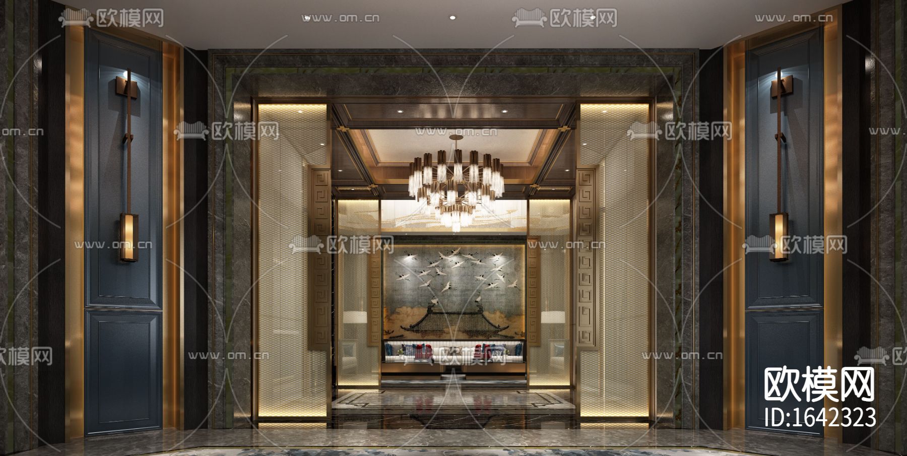 皇营东郡接待会所下载（渲染图1）