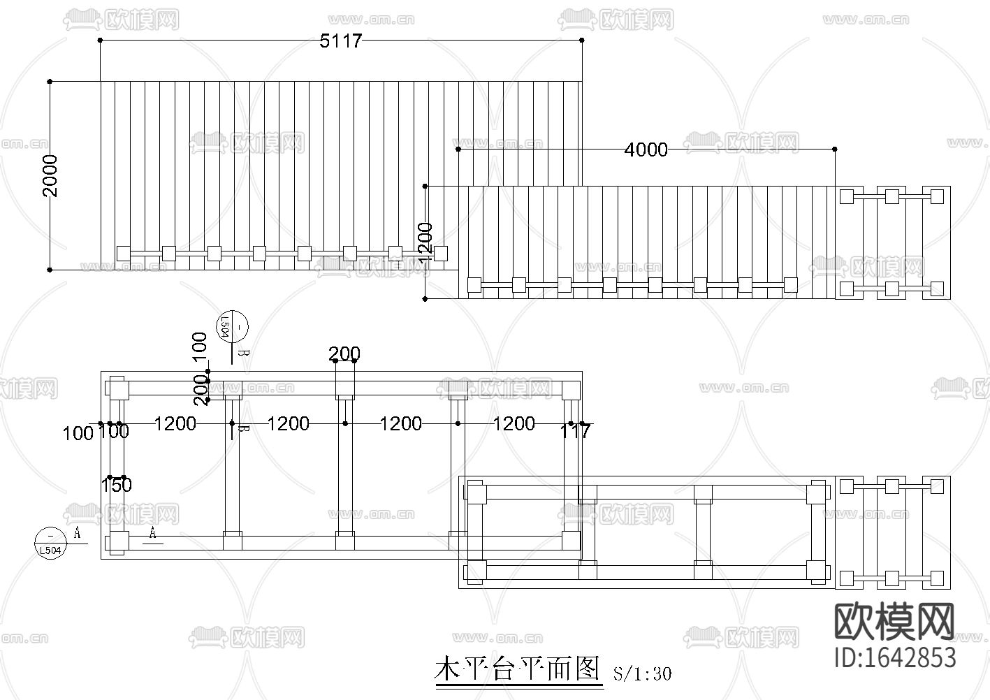 某别墅庭院景观施工图下载（渲染图8）
