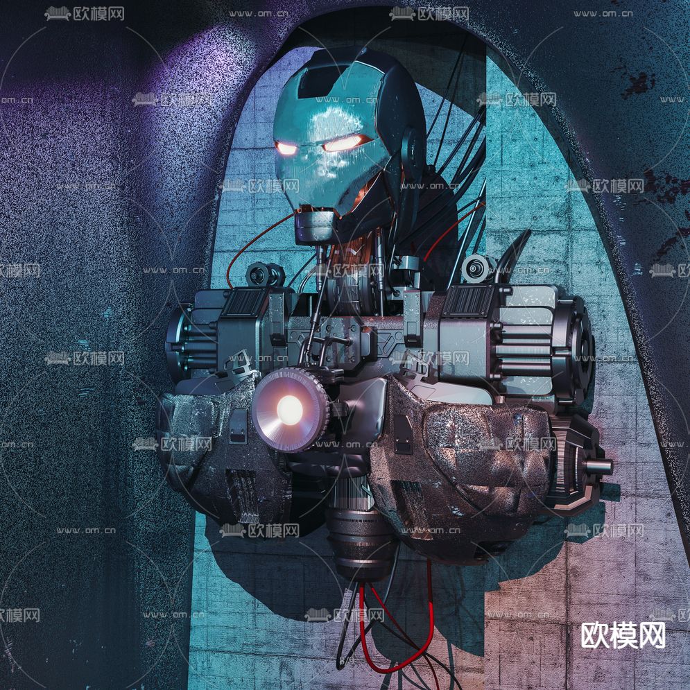 工业风星空酒吧3d模型