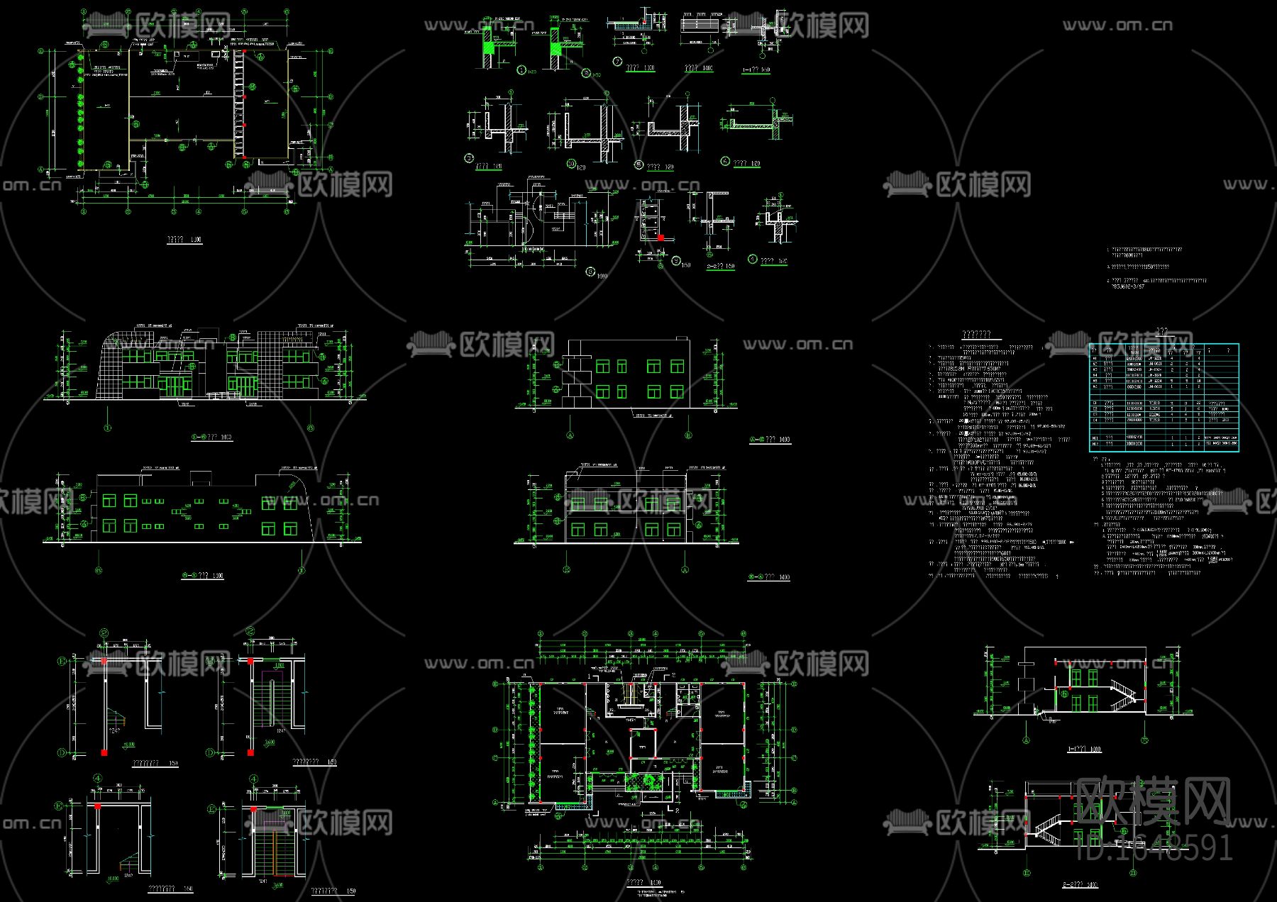 幼儿园cad建筑图下载