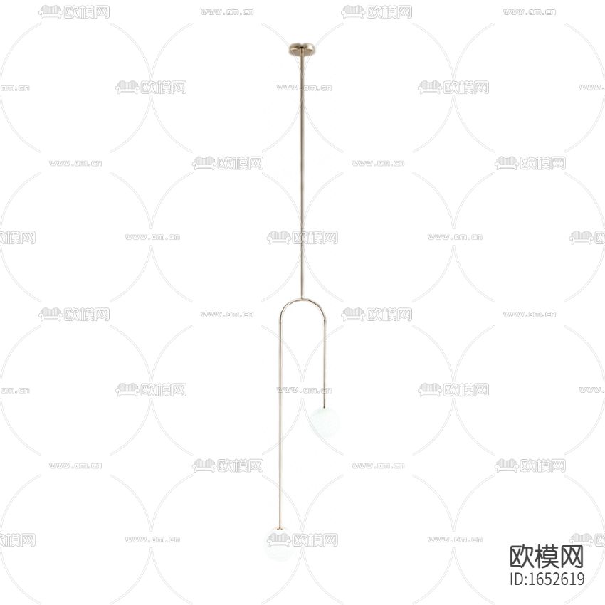 现代轻奢黄铜玻璃球吊灯