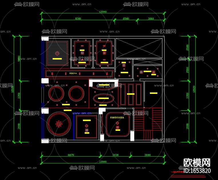 美容院水电下载（渲染图5）