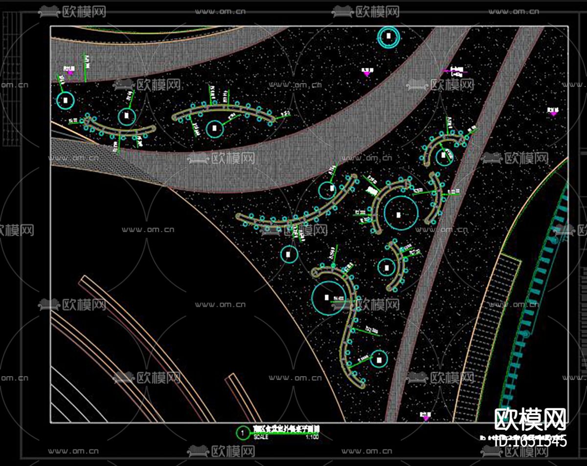 园林景观凳下载（渲染图5）