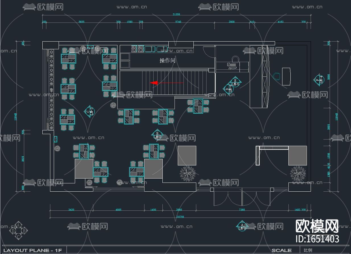 冷饮店奶茶餐厅下载（渲染图3）