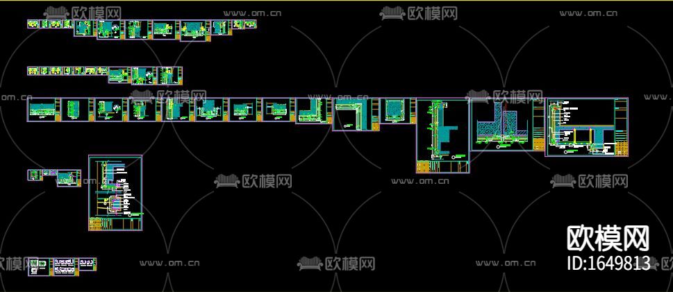 商住玻璃幕建筑下载（渲染图3）