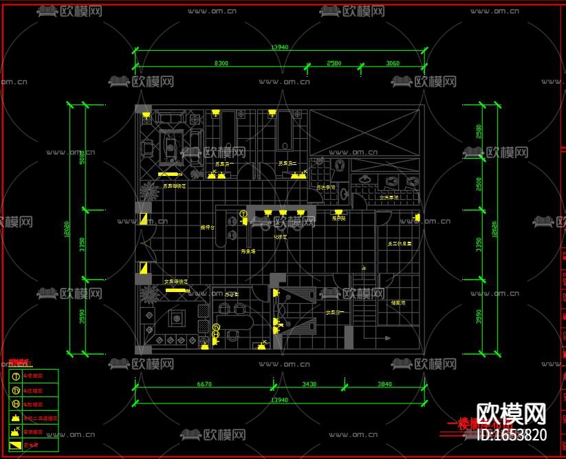 美容院水电下载（渲染图4）