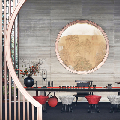 布鲁盟设计 新中式茶室