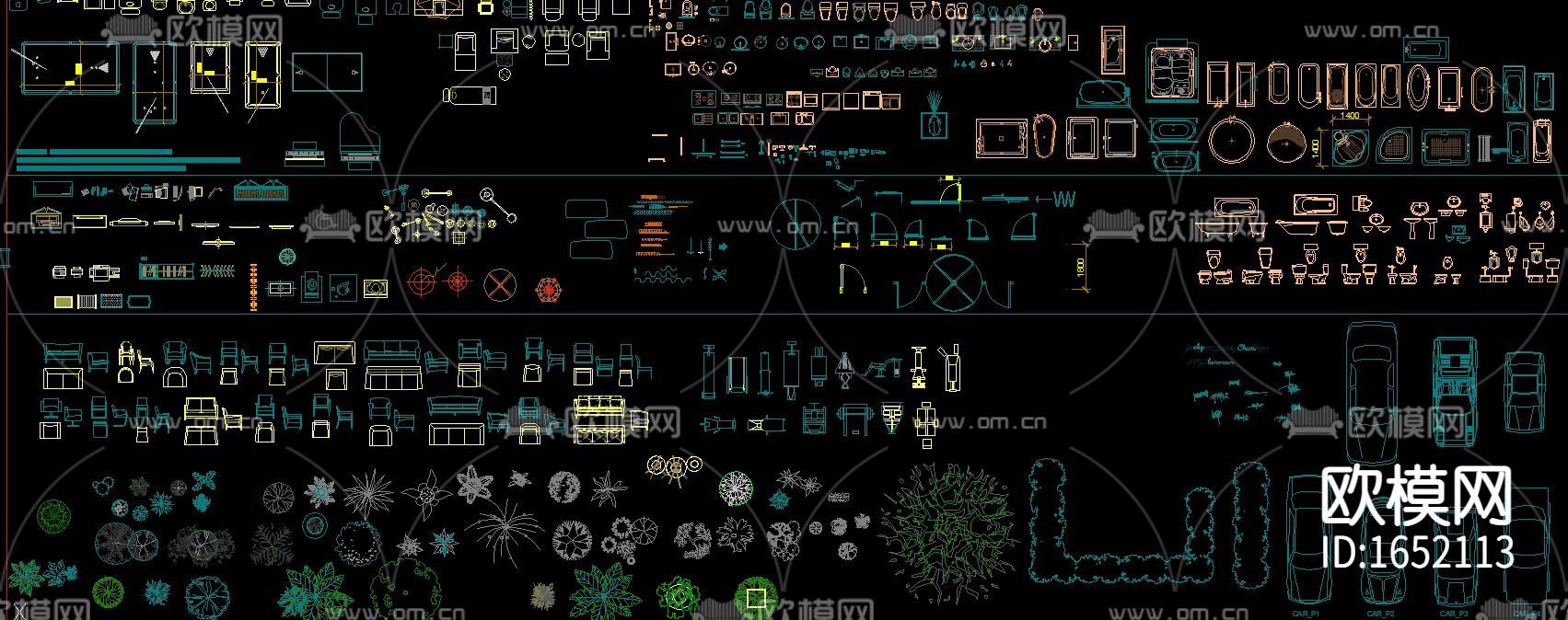 模型整理库下载（渲染图3）