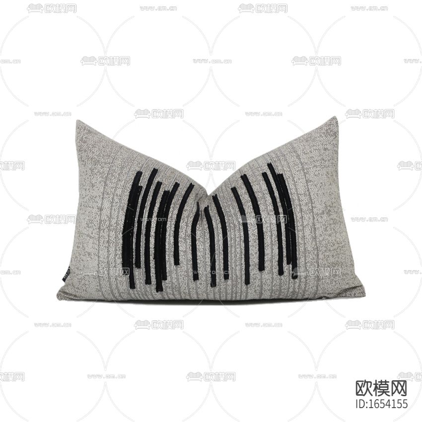 现代简约灰黑色钢琴键布艺抱枕下载