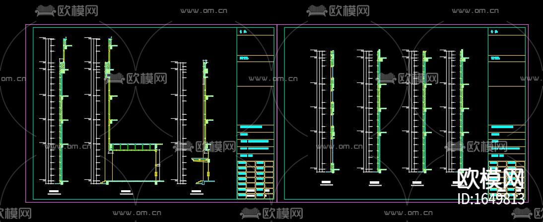 商住玻璃幕建筑下载（渲染图5）