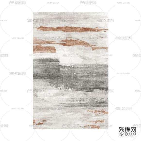 北歐創(chuàng)意抽象色塊布藝地毯下載