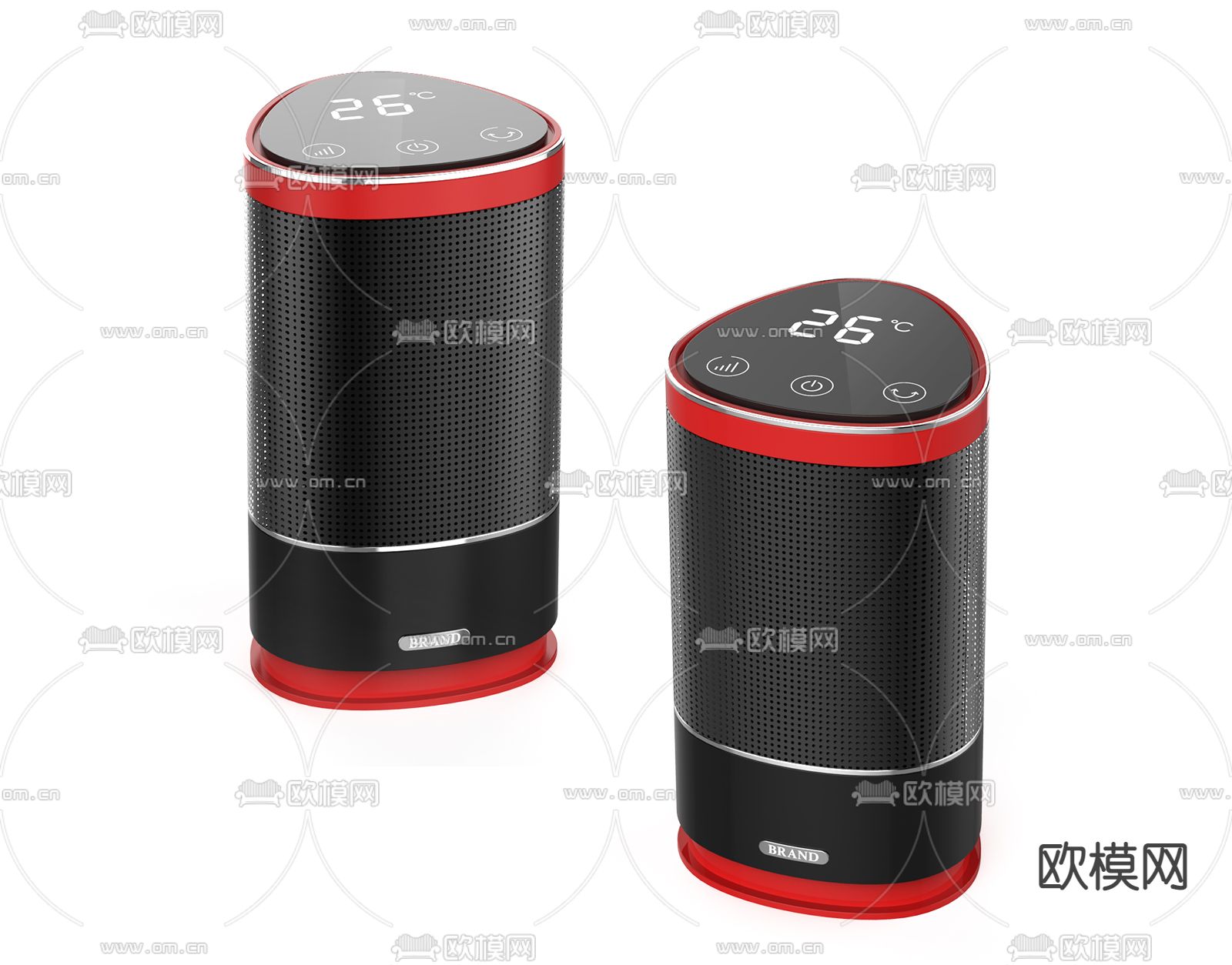 现代取暖器3d模型下载