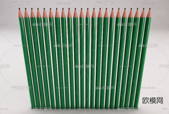 现代铅笔免费3d模型下载