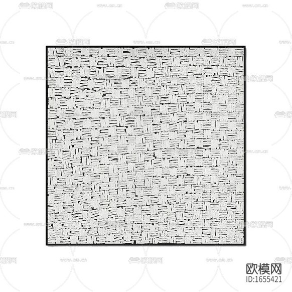 北歐創(chuàng)意黑白色涂料油畫下載