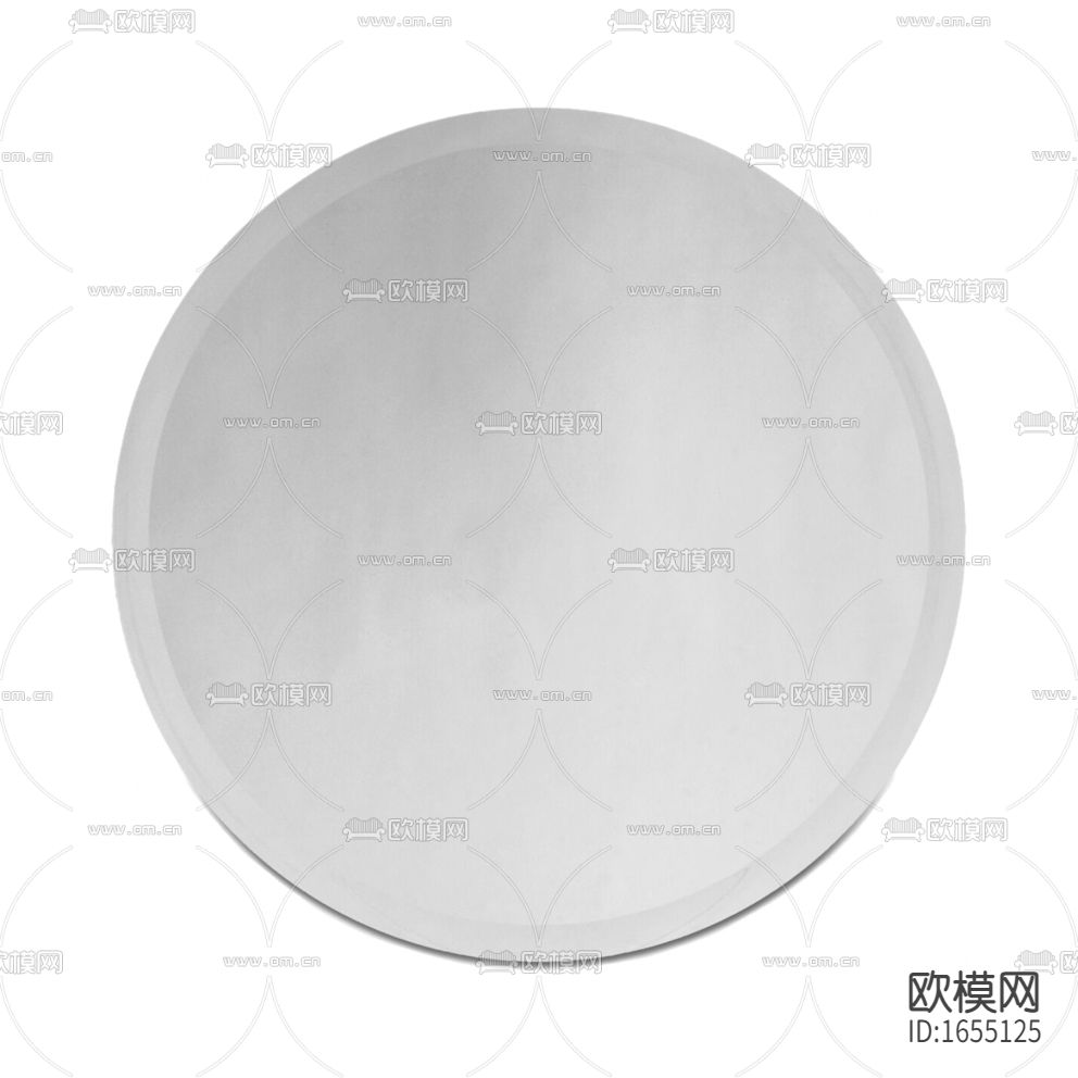 现代极简圆形纯白壁灯