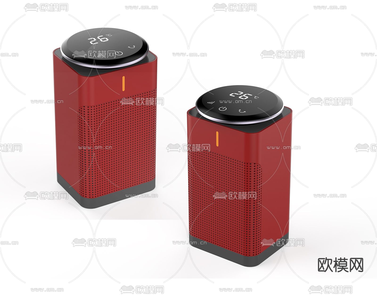 现代取暖器3d模型下载