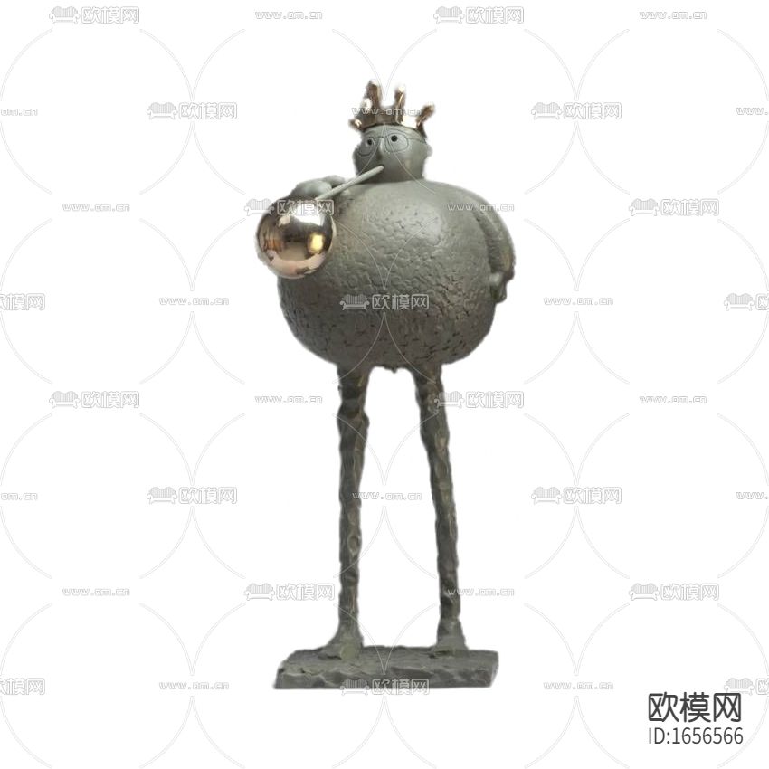 北欧创意陶瓷卡通人物摆件下载