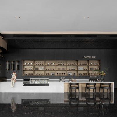 元禾大千 售楼处水吧台