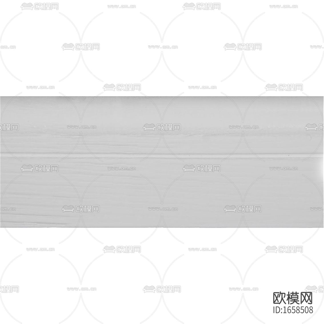 现代简约白色木踢脚线