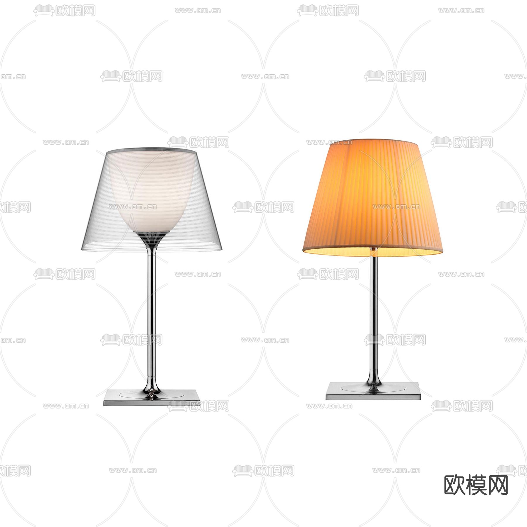 FLOS 现代台灯3d模型
