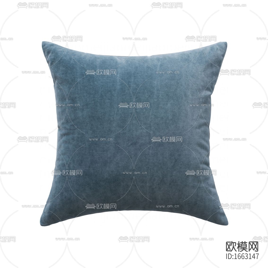 现代简约灰蓝色布艺抱枕下载