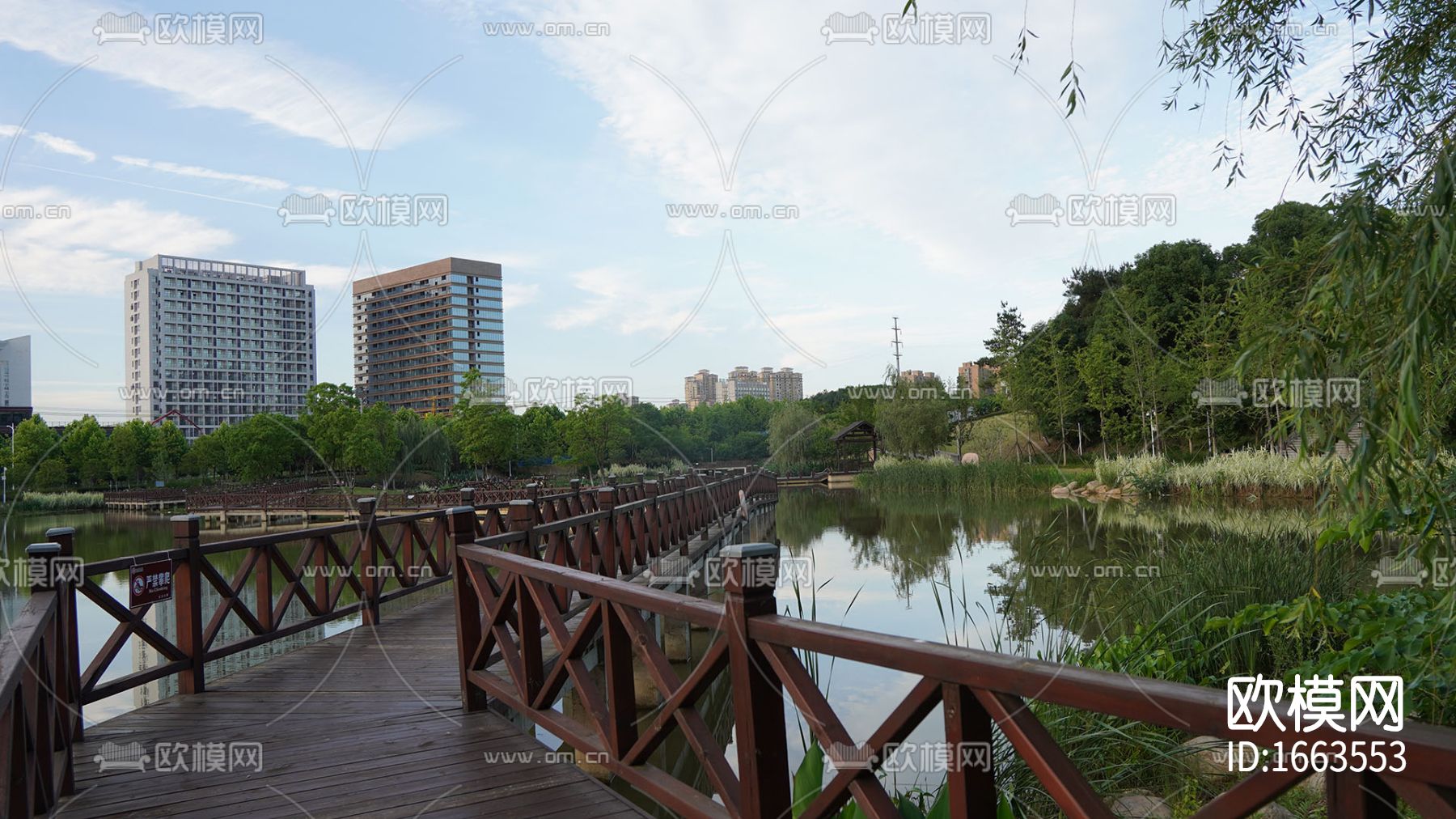 公园木桥贴图下载
