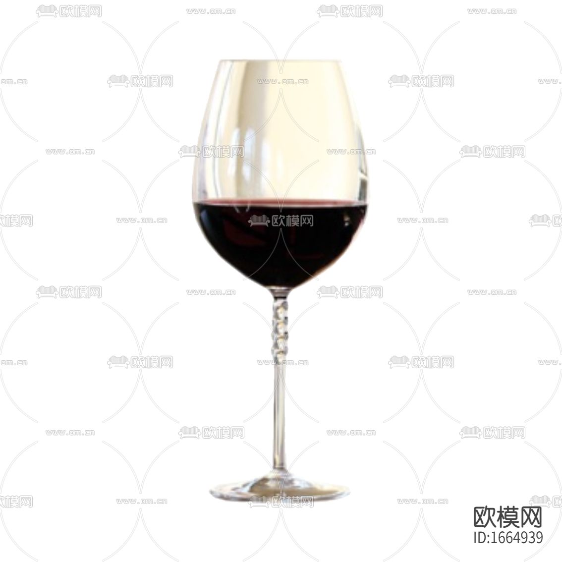现代简约玻璃酒杯