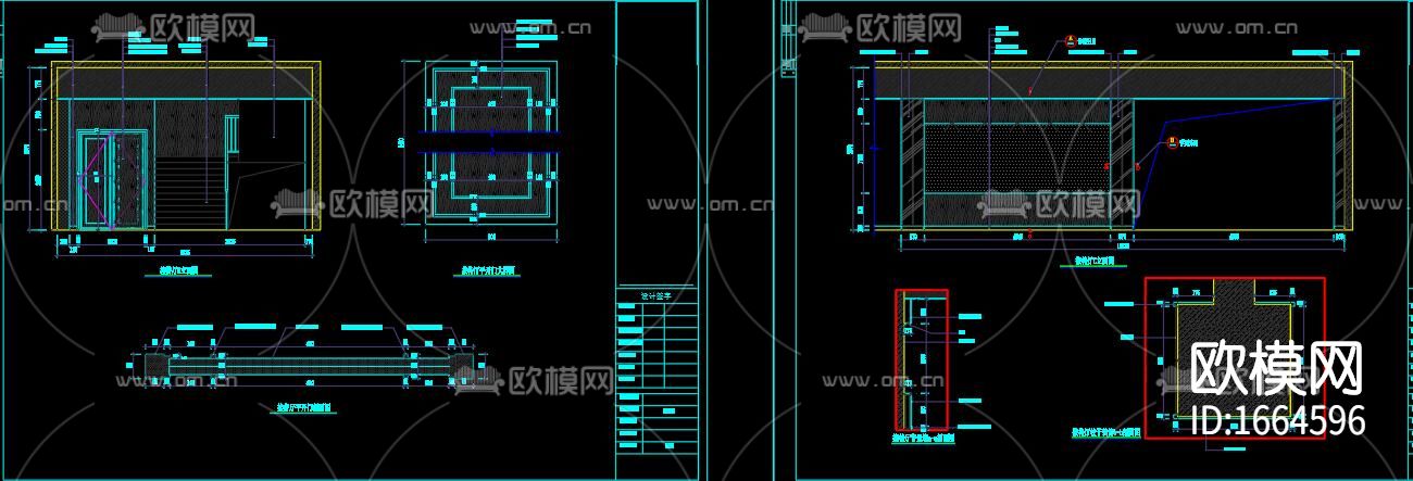 展厅CAD图纸下载（渲染图9）
