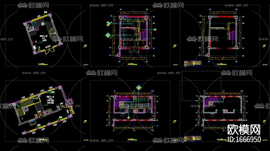 煲仔餐厅cad施工图下载（渲染图1）