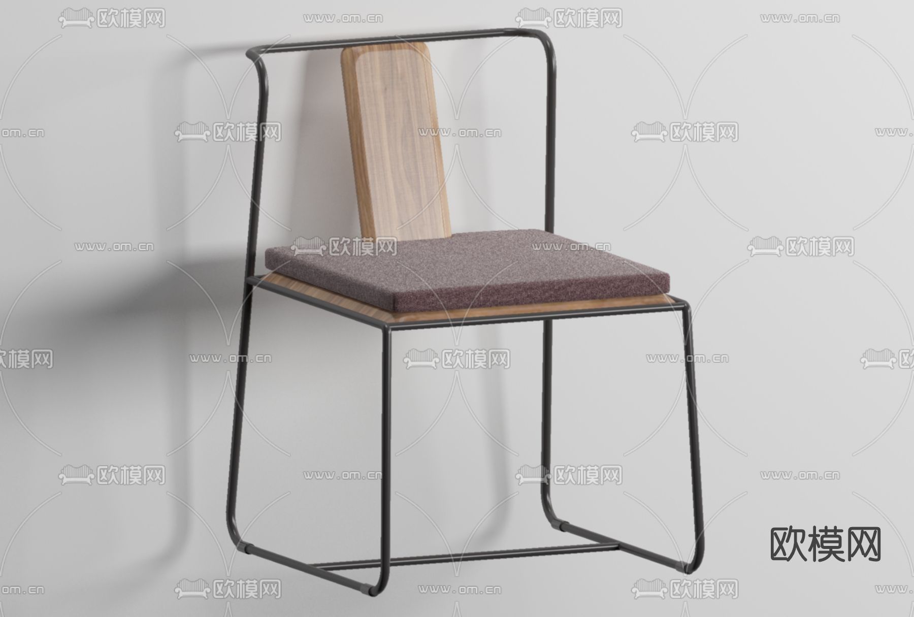 新中式单椅免费3d模型下载