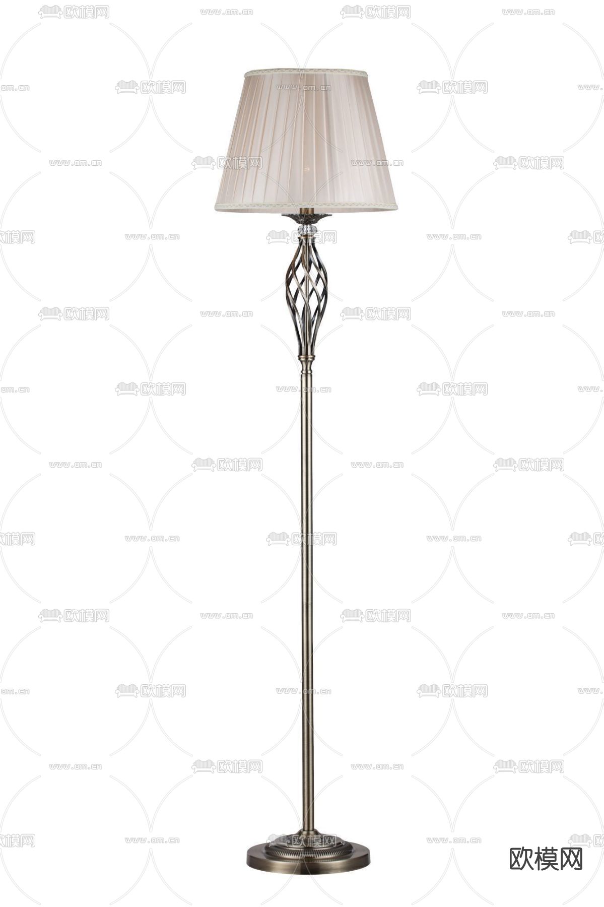 现代落地灯免费3d模型下载