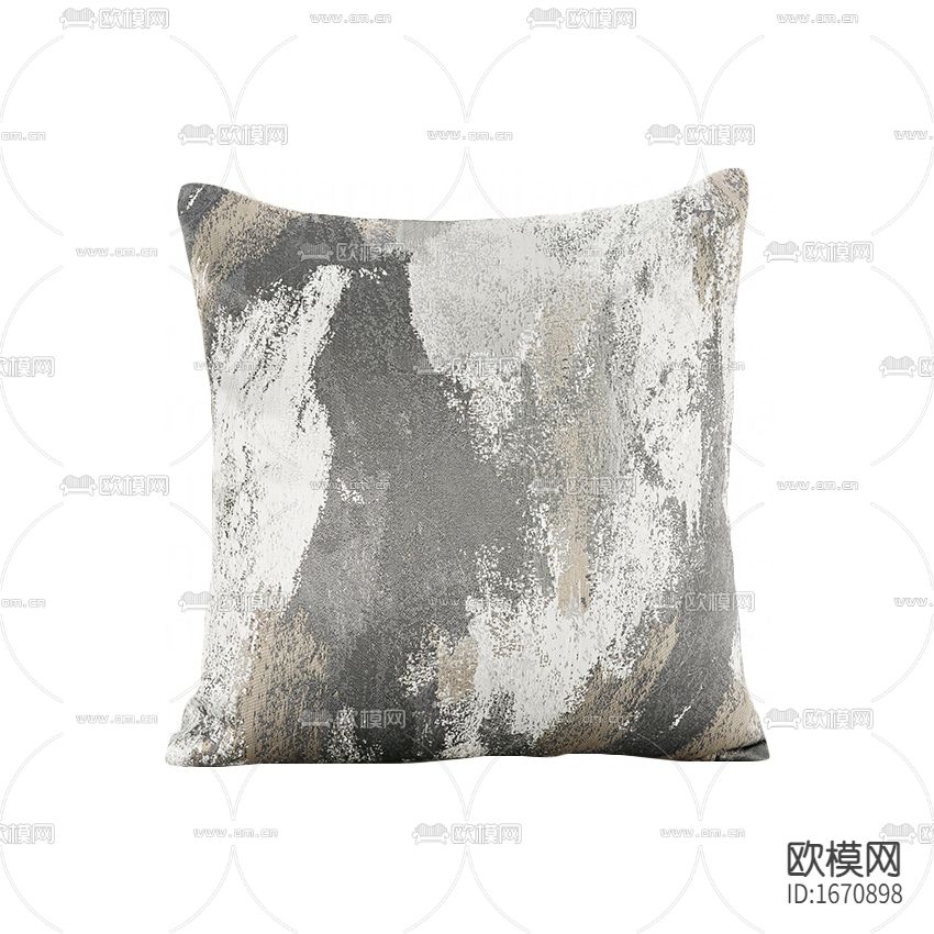 新中式轻奢抽象纹理布艺抱枕下载