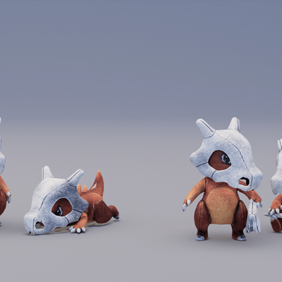  现代简约手办su模型 