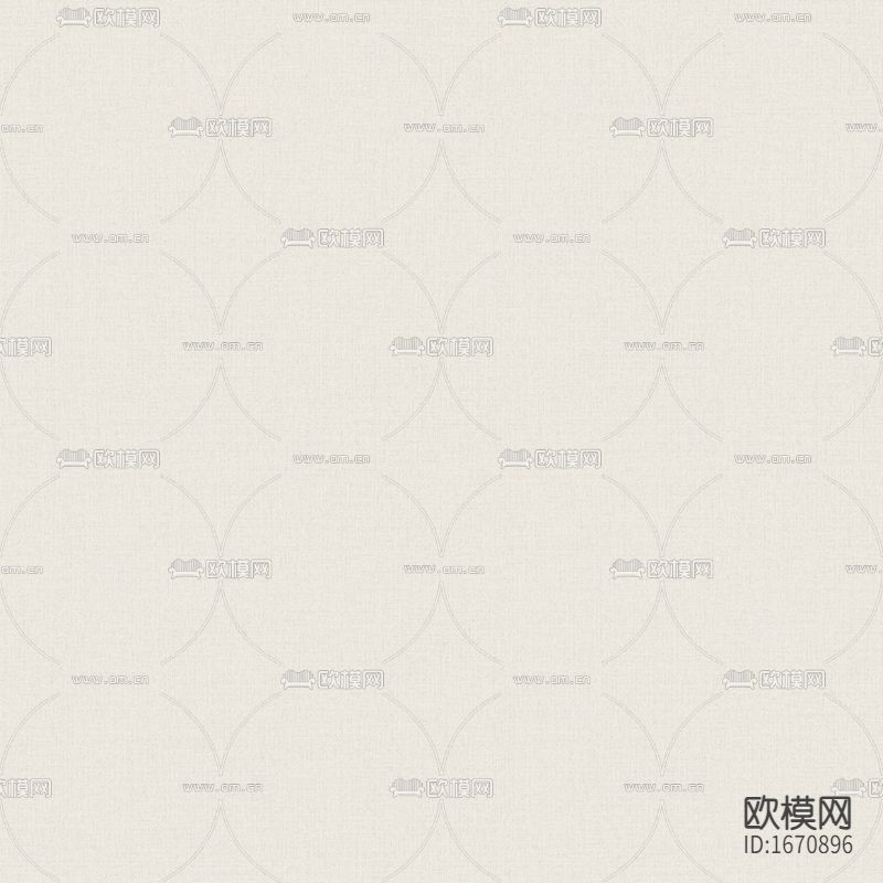 现代简约米白色墙布