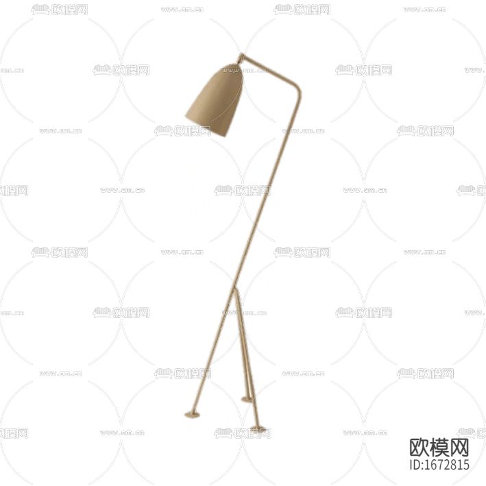 北欧极简金属落地灯下载