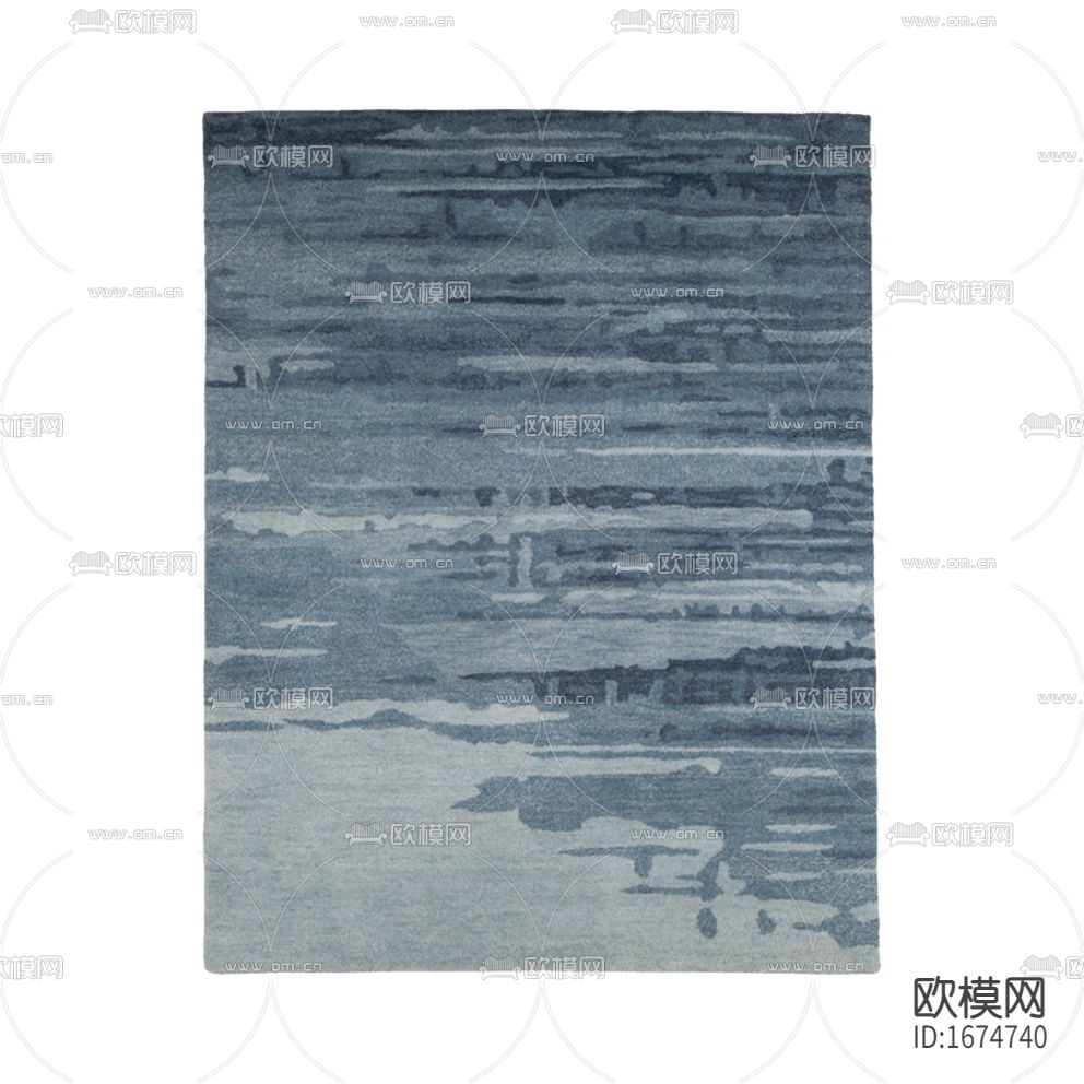新中式简约布艺地毯
