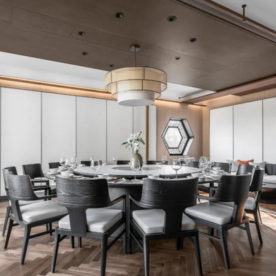 惟思设计 新中式餐厅包房