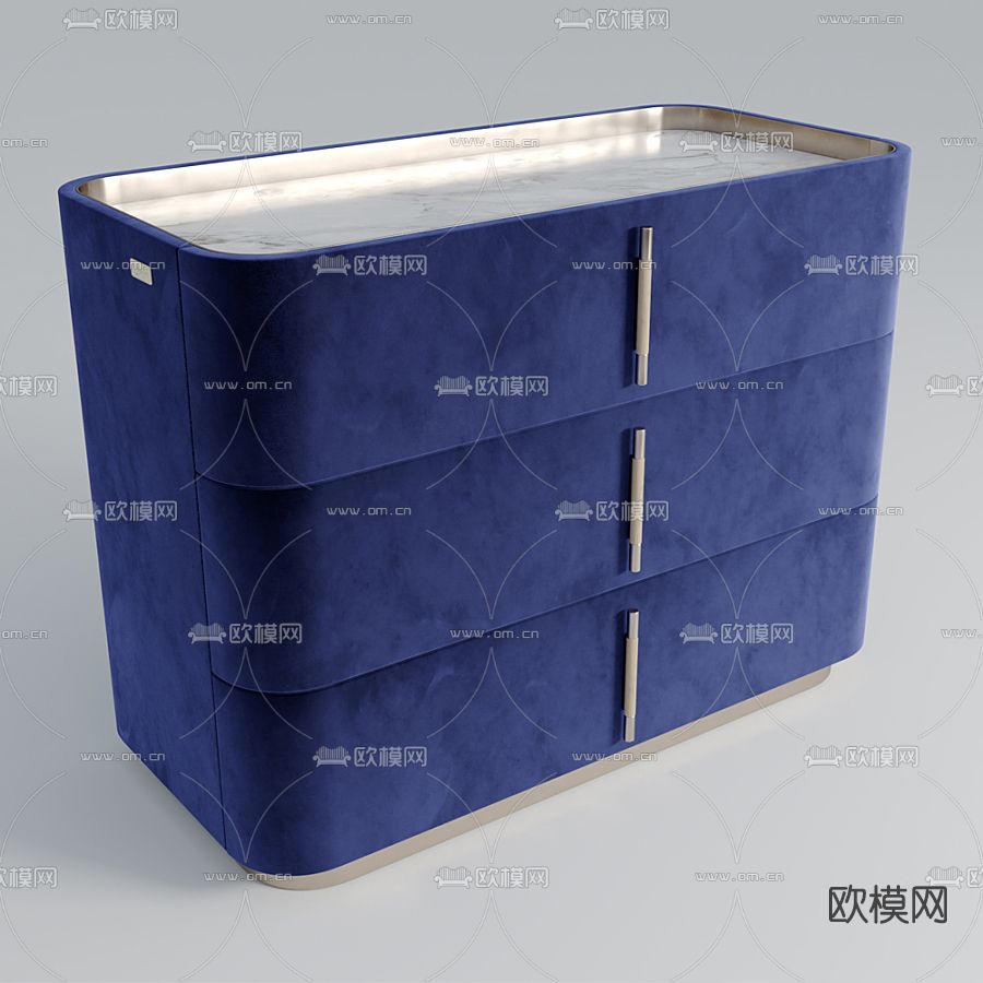 北欧边柜免费3d模型下载