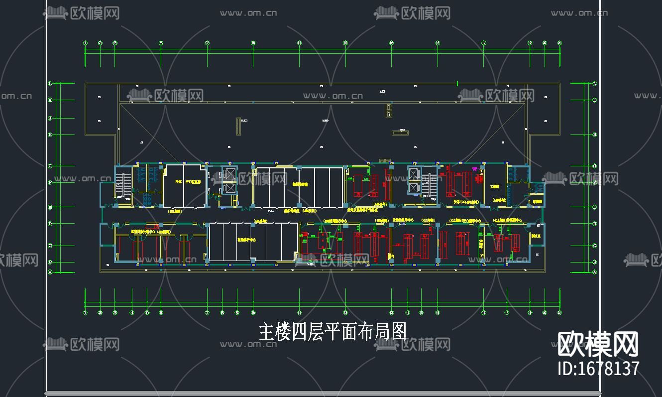 国家实验实平面布置下载（渲染图2）