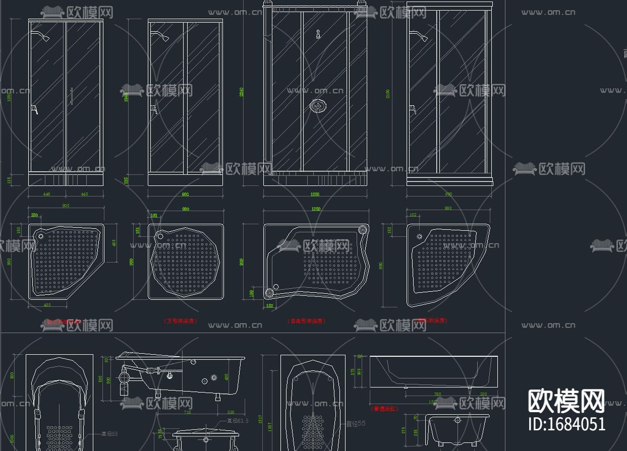 拮据CAD图块下载（渲染图2）