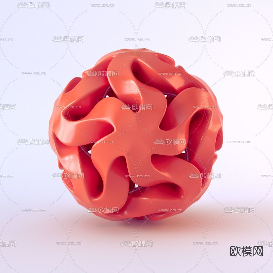 现代创意摆件免费3d模型下载