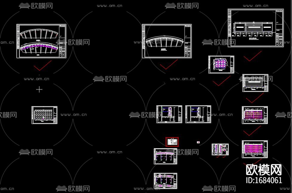 户外LED显示屏结构施工图下载（渲染图9）
