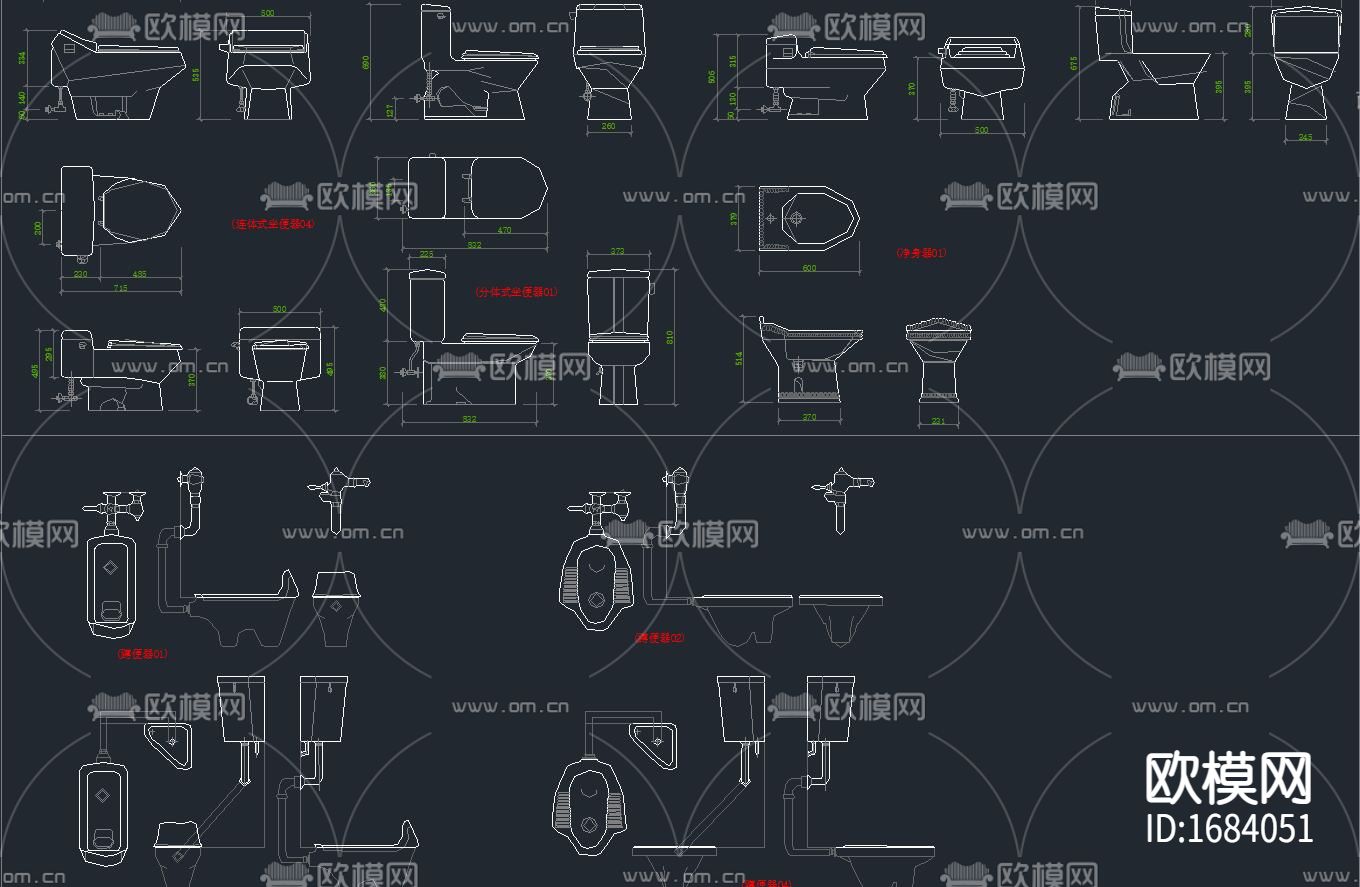 拮据CAD图块下载（渲染图3）