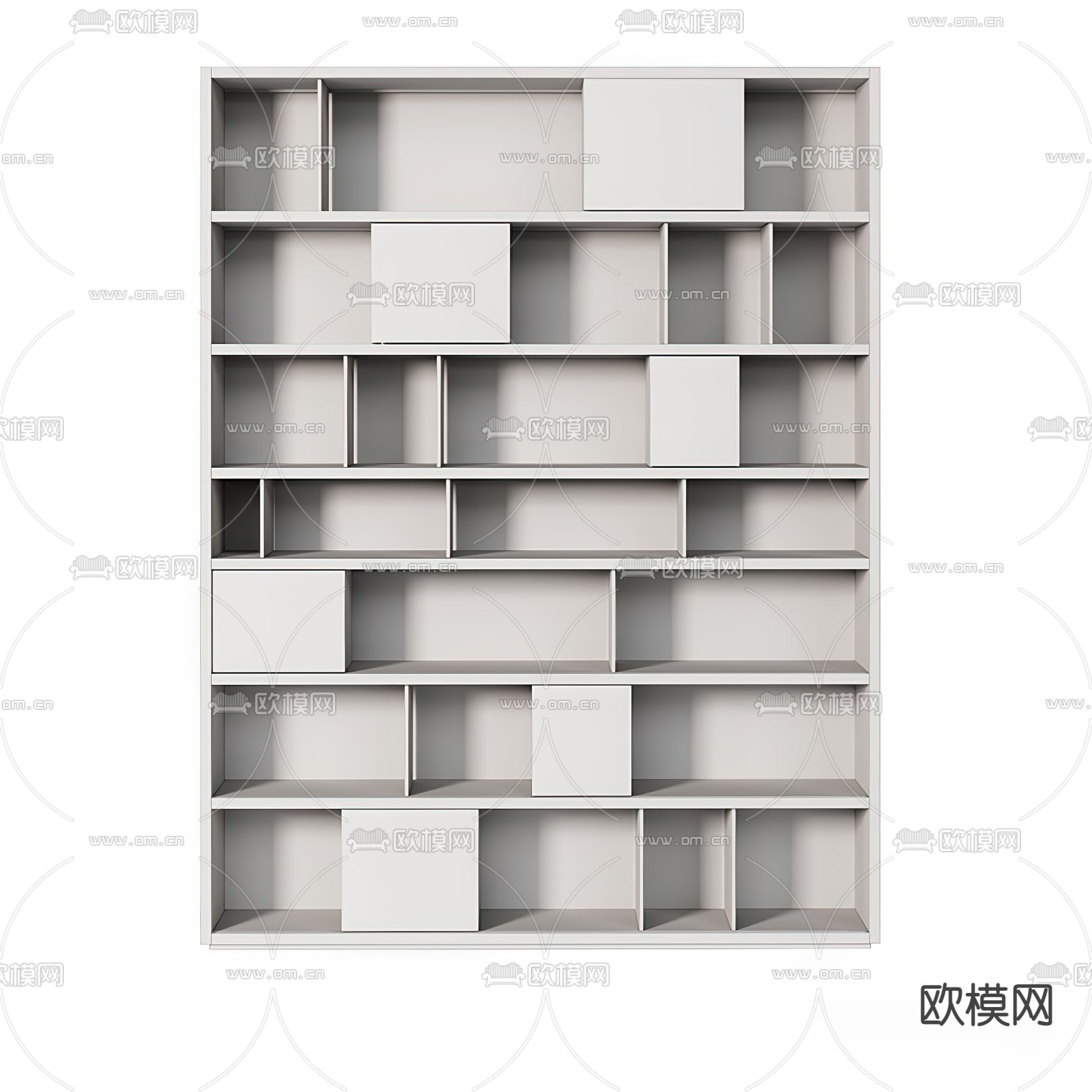 现代装饰柜展示柜3d模型